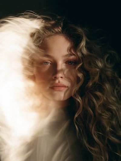 Dreamy Portrait Photography Poster. poster