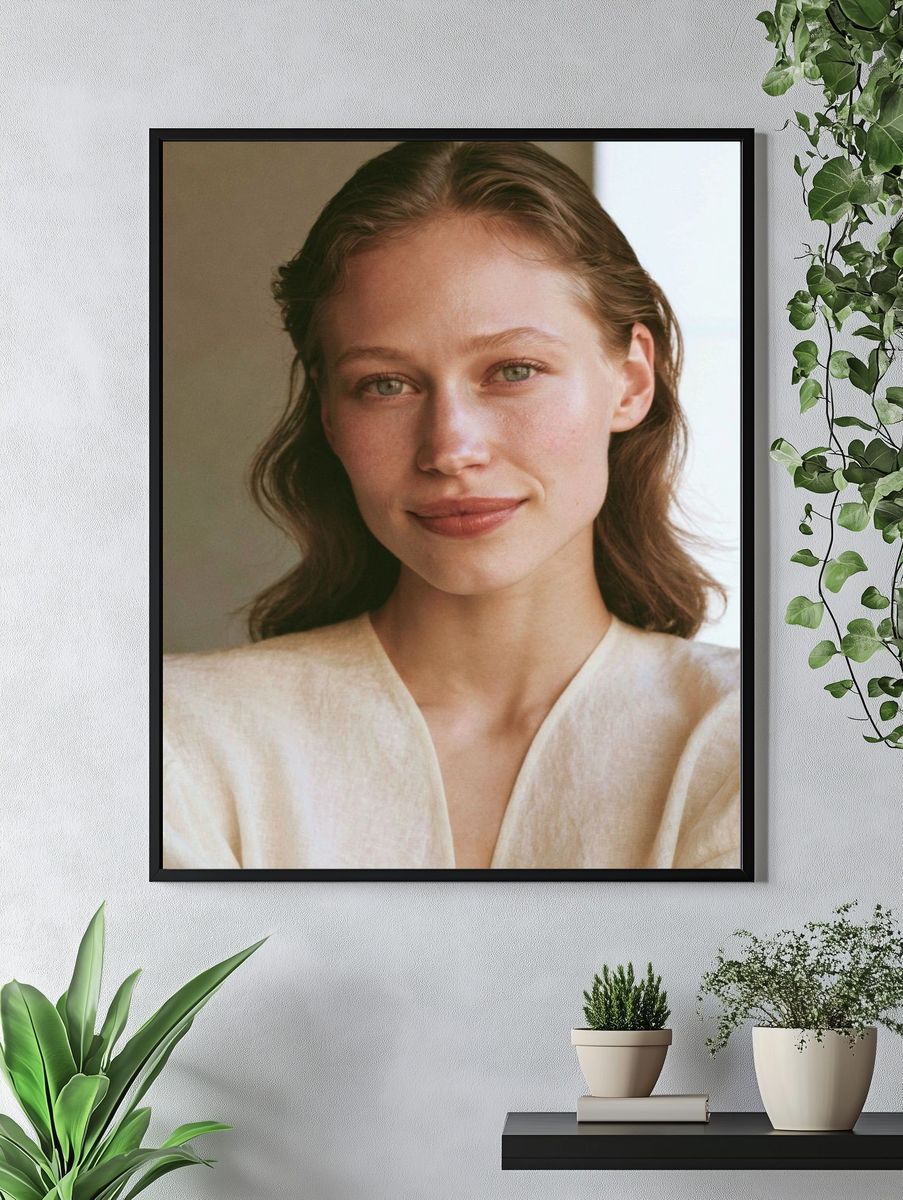 Soft Portrait Photography Poster. — room view 4