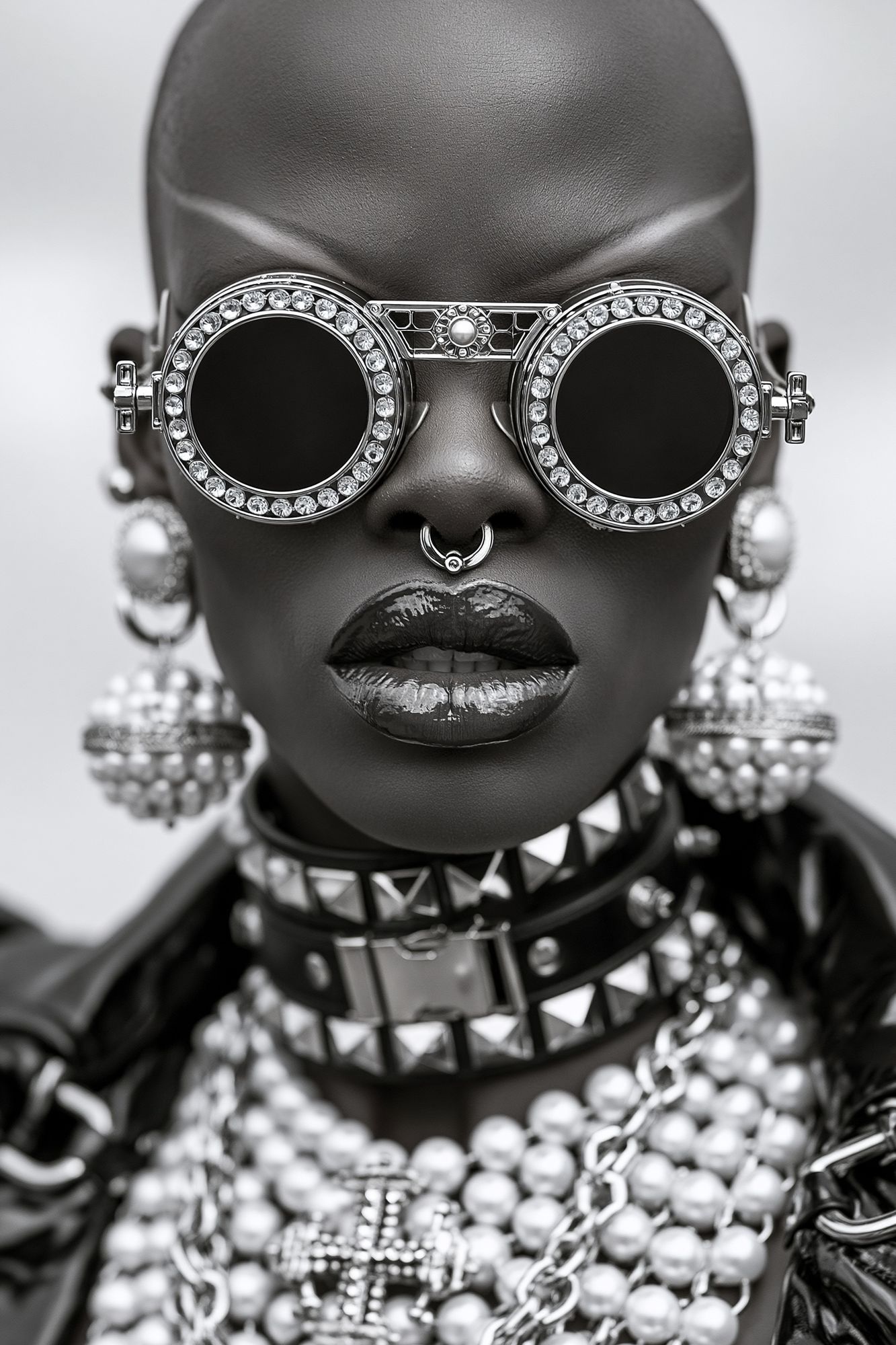 Avant-Garde Portrait Photography Poster. poster — photography art