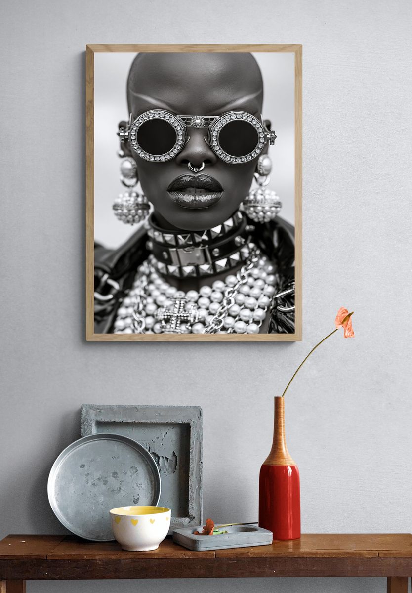 Avant-Garde Portrait Photography Poster. — room view 3