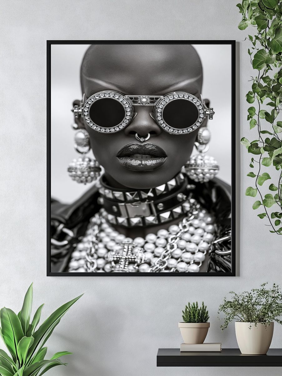 Avant-Garde Portrait Photography Poster. — room view 4