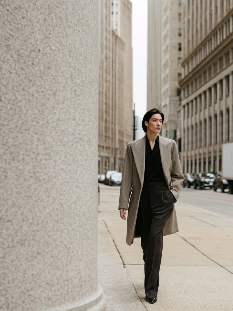 Urban Fashion Street Portrait Poster. poster — photography art