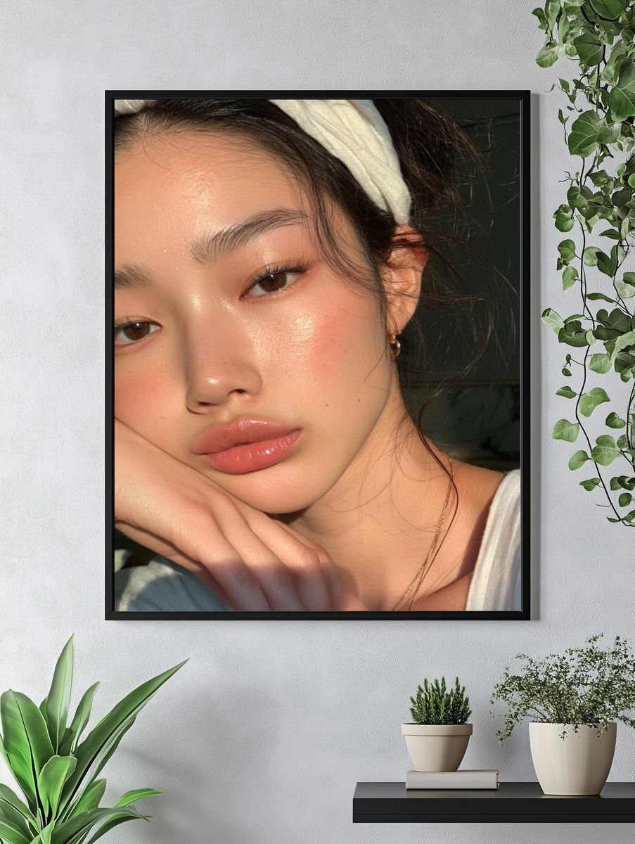 Soft Glow Portrait Print. — room view 4
