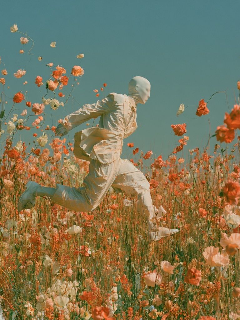 Dreamlike Flower Field Print. poster — photography art