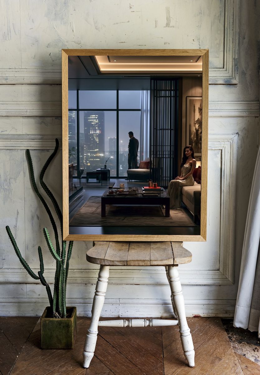 Luxury Penthouse Interior Photography Poster. — room view 1