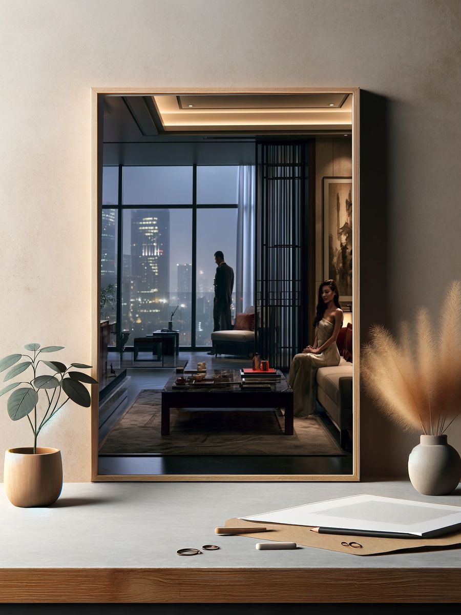 Luxury Penthouse Interior Photography Poster. — room view 2