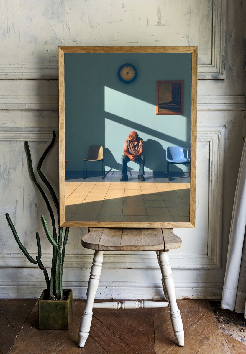 Waiting Room Light Poster. room preview