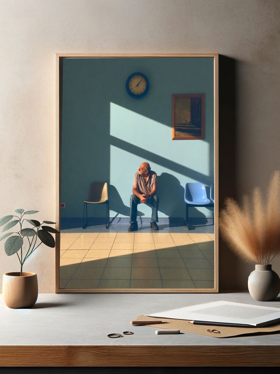 Waiting Room Light Poster. — room view 2