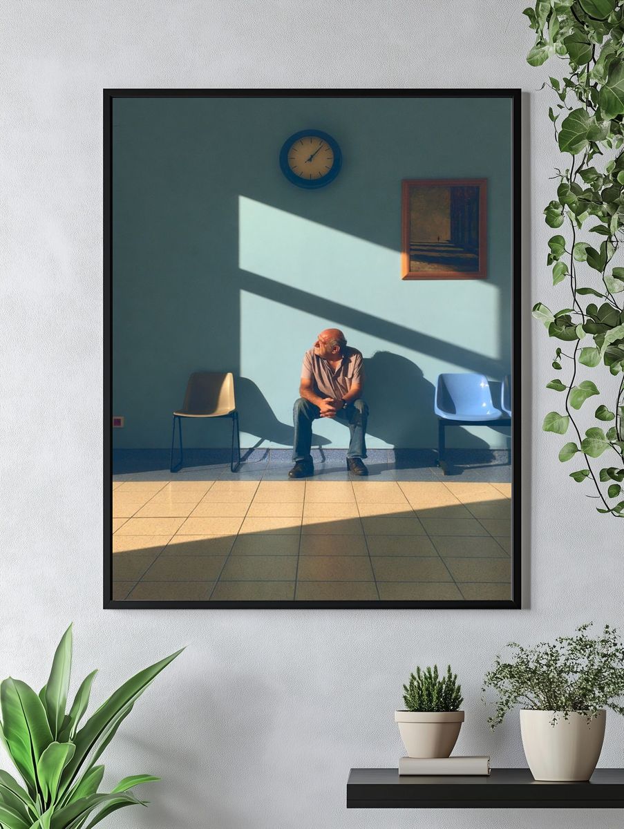 Waiting Room Light Poster. — room view 4