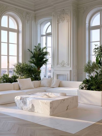 Elegant Parisian Interior Photography Poster. poster