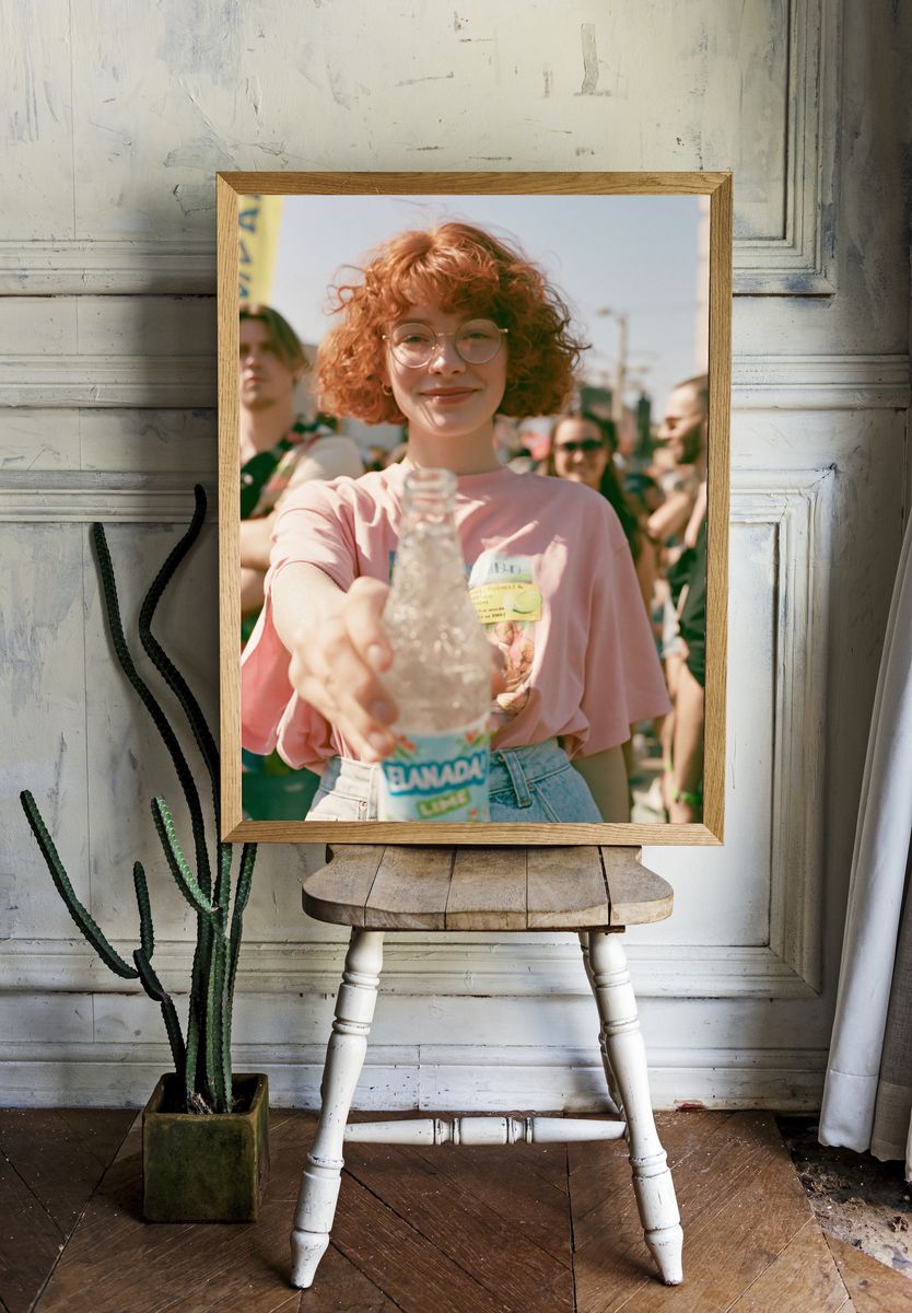 Festival Portrait Photography Poster. — room view 1