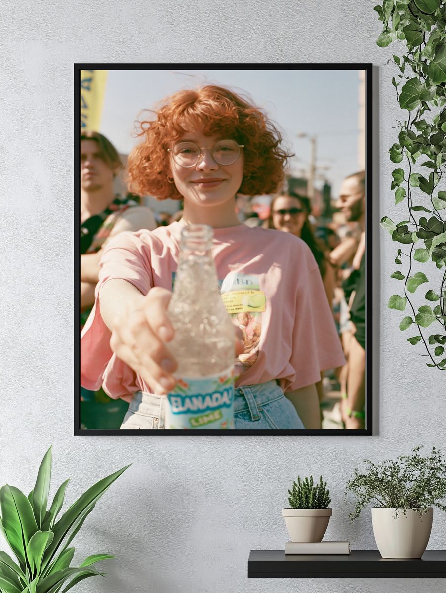 Festival Portrait Photography Poster. — room view 4