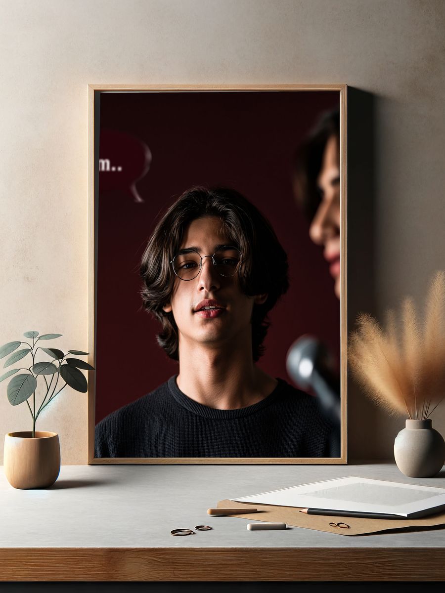 Introspective Portrait Photography Poster. — room view 2