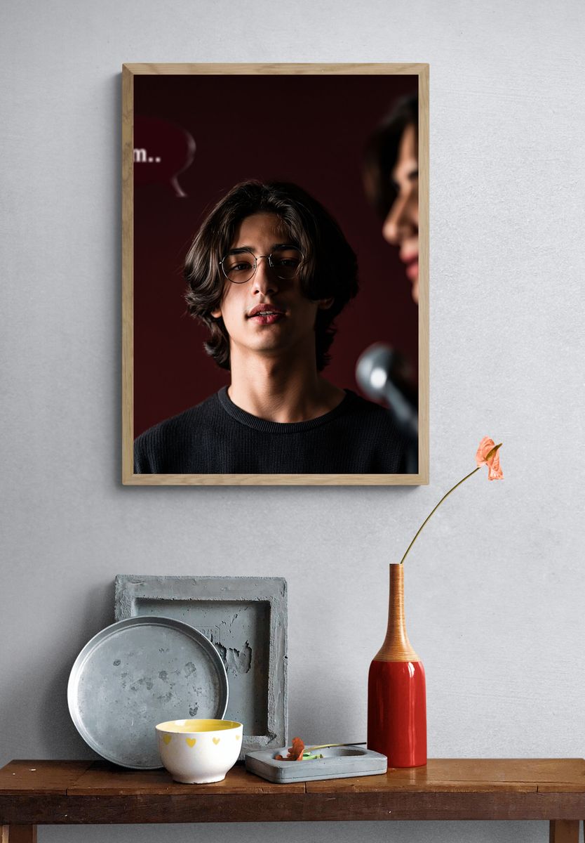 Introspective Portrait Photography Poster. — room view 3