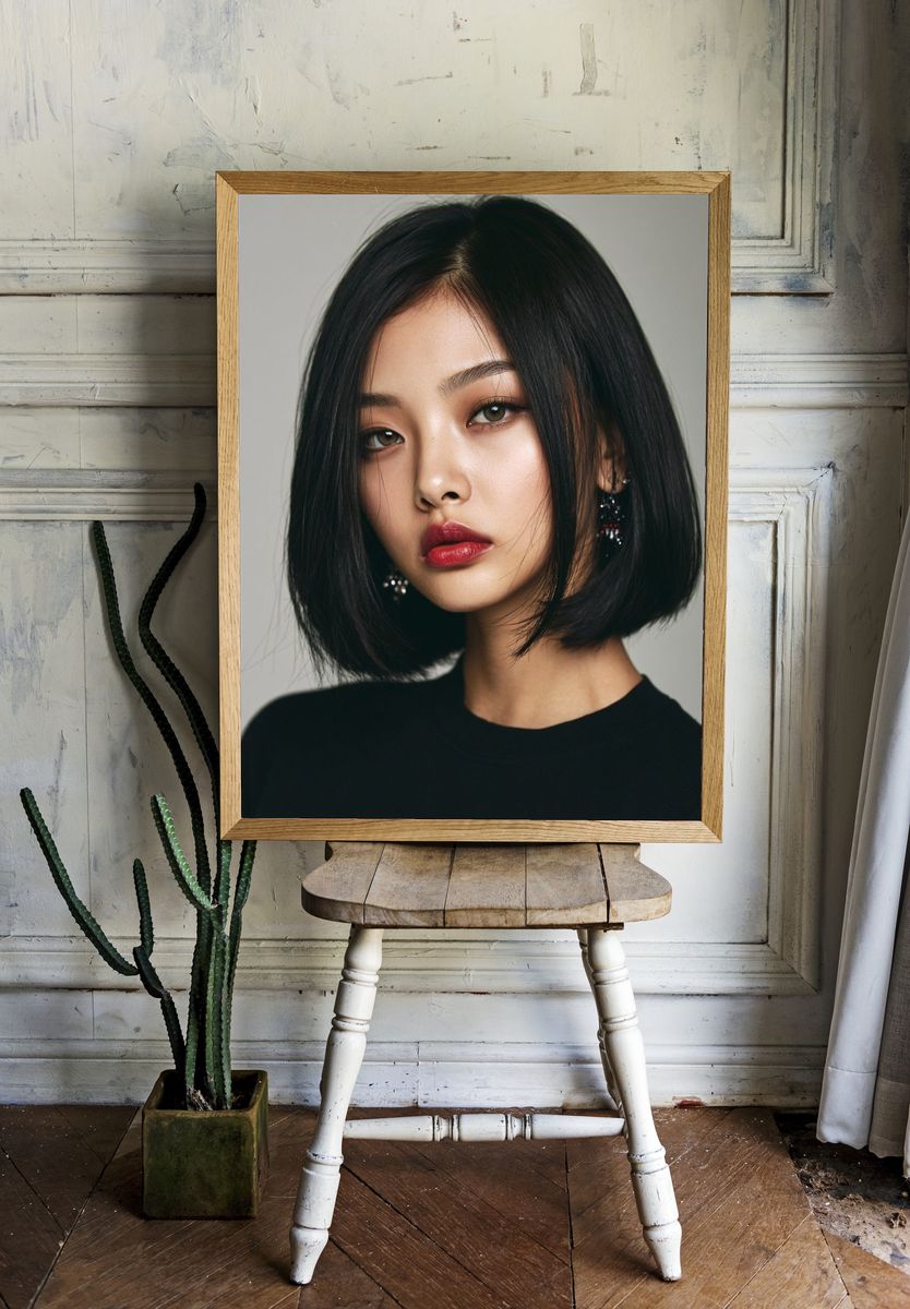 Elegant Portrait Photography Poster. room preview