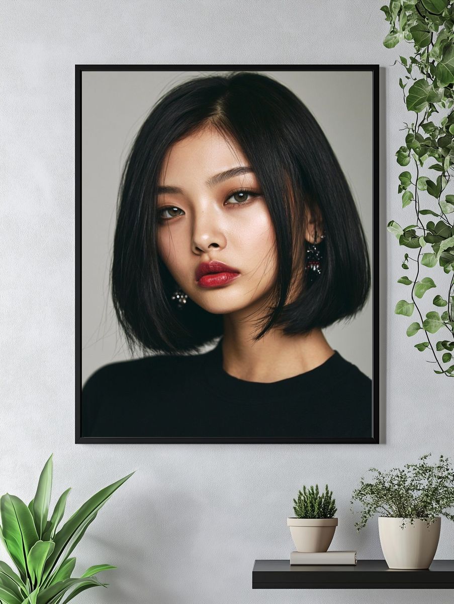 Elegant Portrait Photography Poster. — room view 4