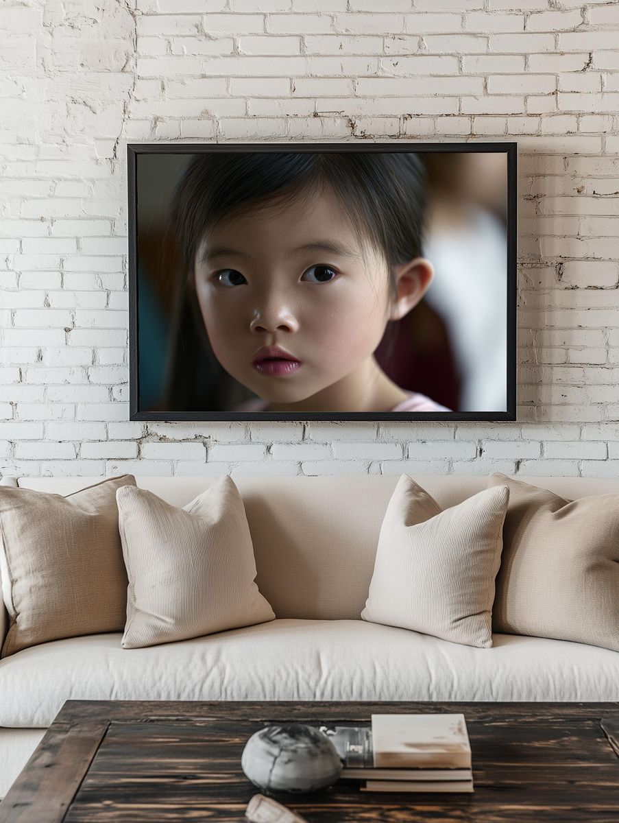 Child Portrait Photography Poster. — room view 1