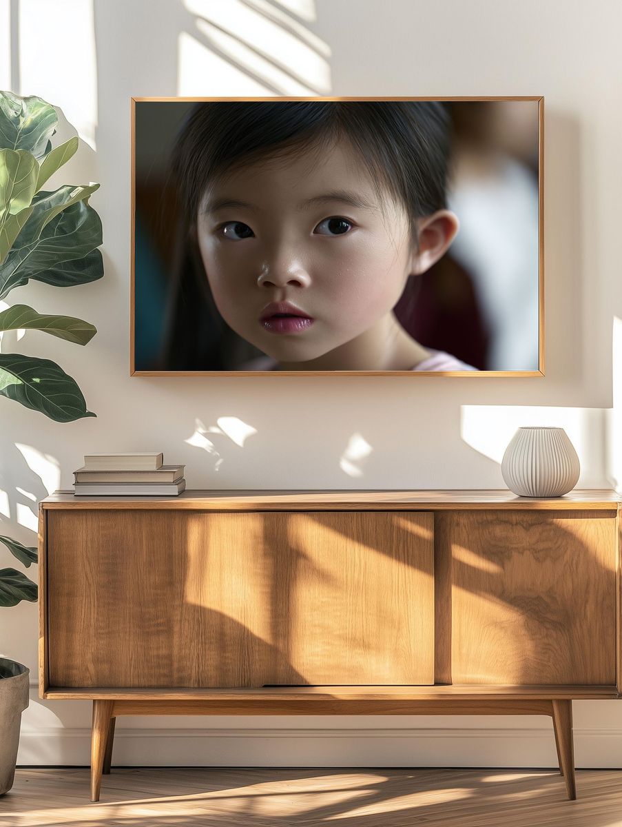 Child Portrait Photography Poster. — room view 3
