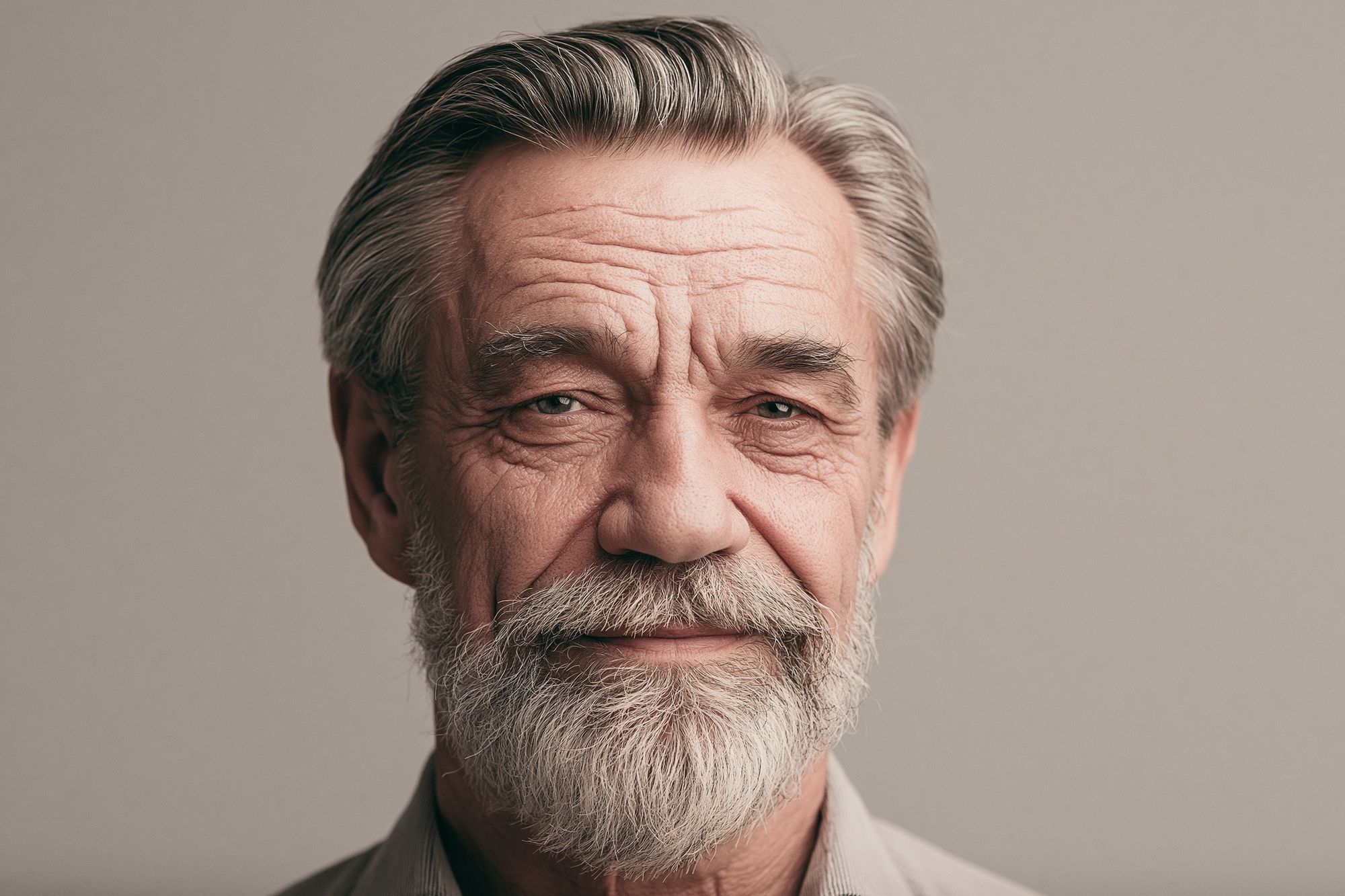 Elderly Man Portrait Photography Poster. poster — photography art