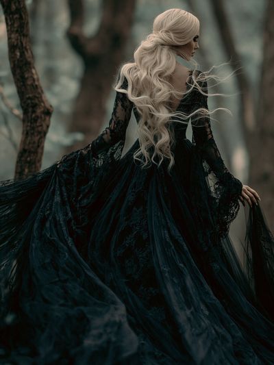 Gothic Forest Portrait Poster.