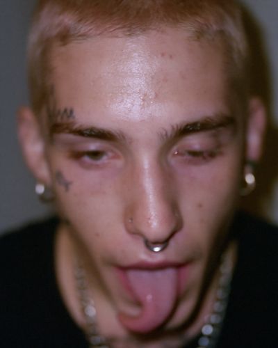 Punk Portrait Close-Up Poster.