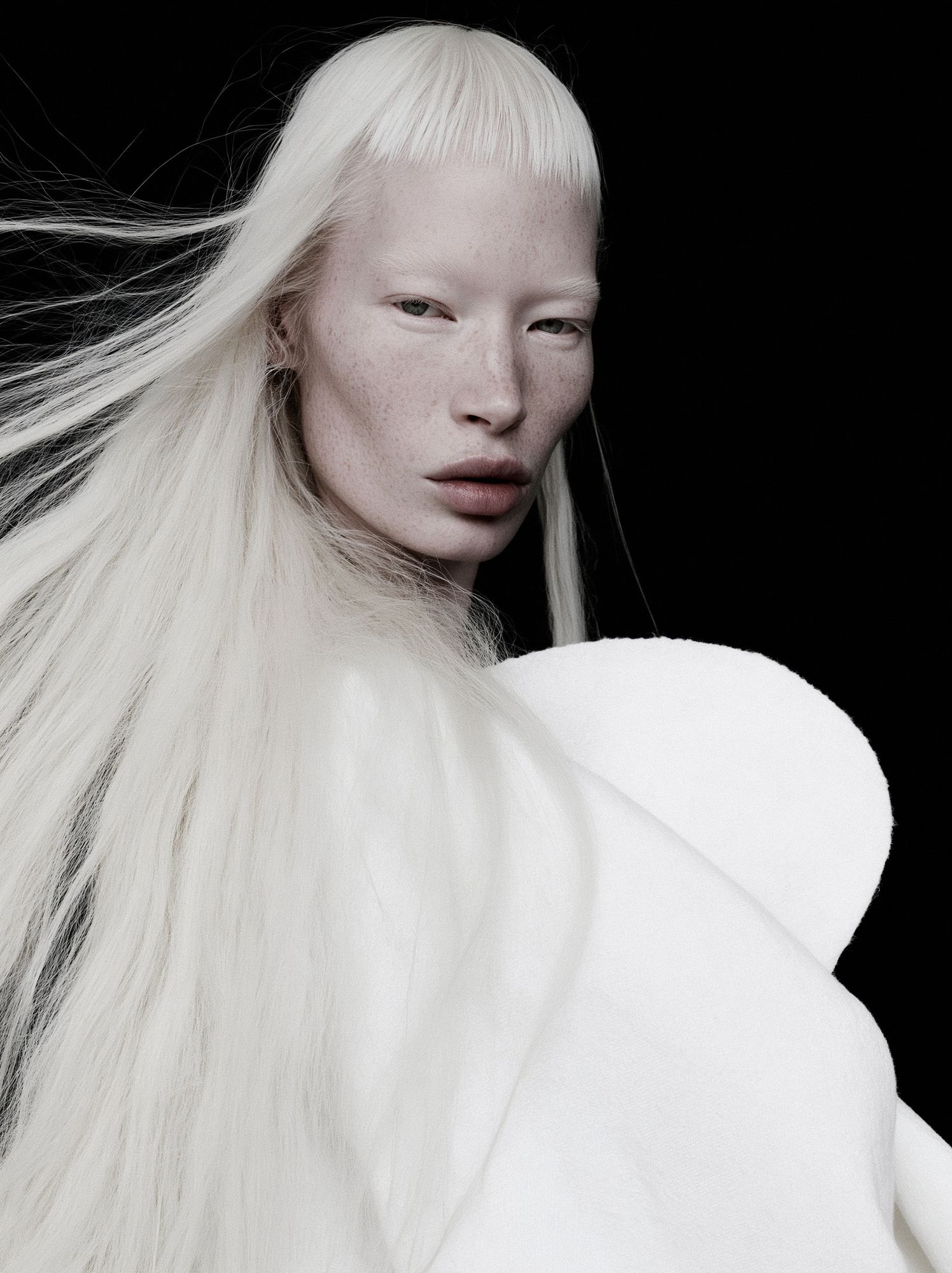 Shadowed Face Photography Poster. poster — photography art