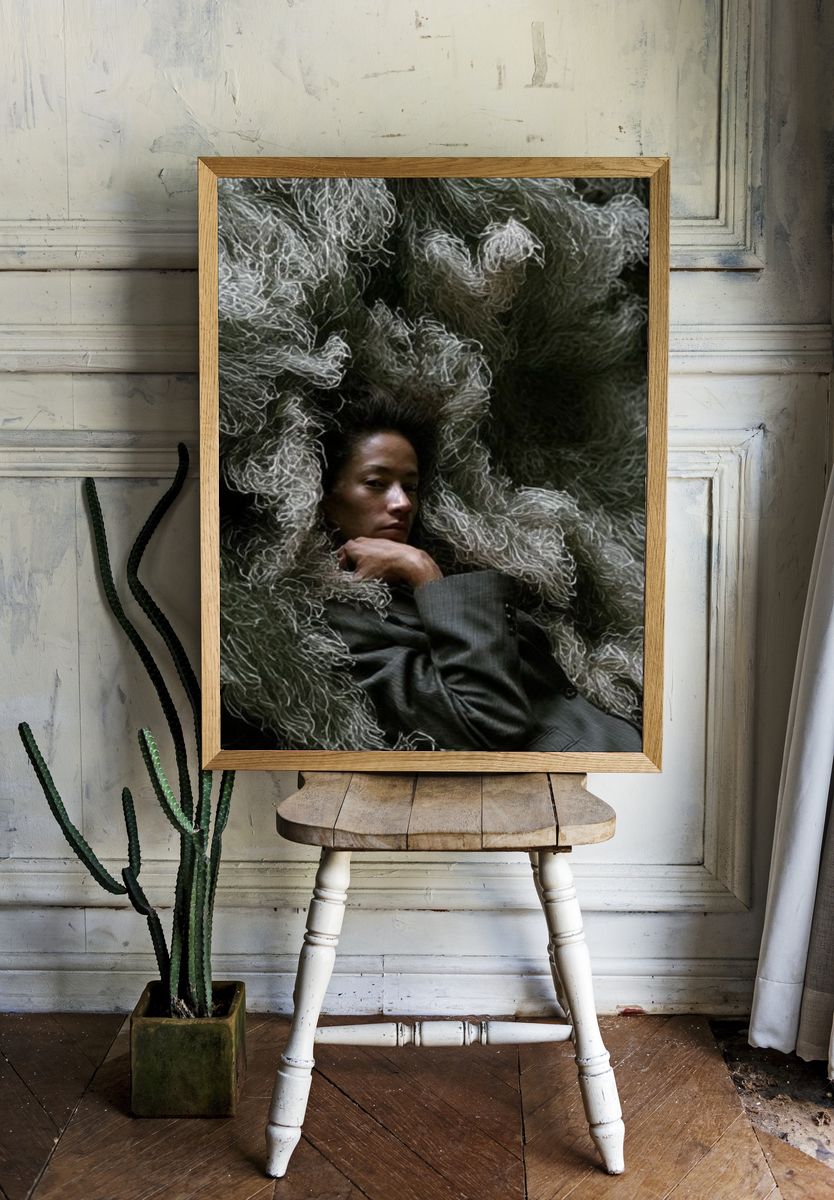 Dreamlike Portrait Photography Poster. room preview