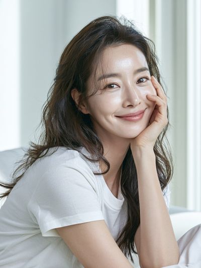 Smiling Woman Portrait Print. poster