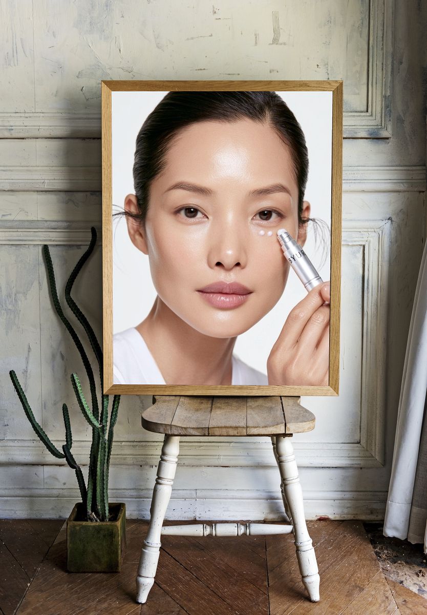 Skincare Beauty Portrait Poster. room preview