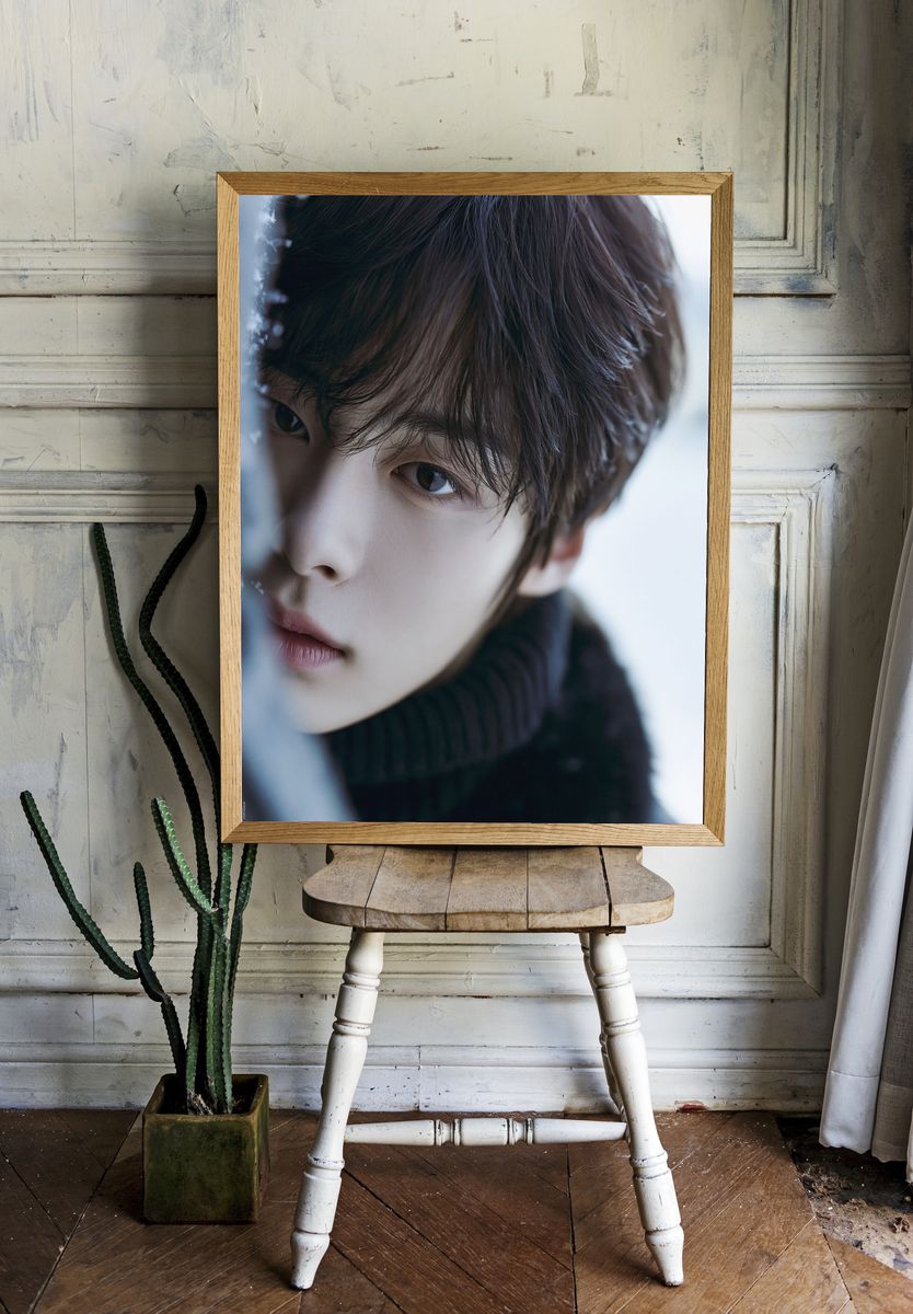 Soft Portrait Photography Poster. room preview