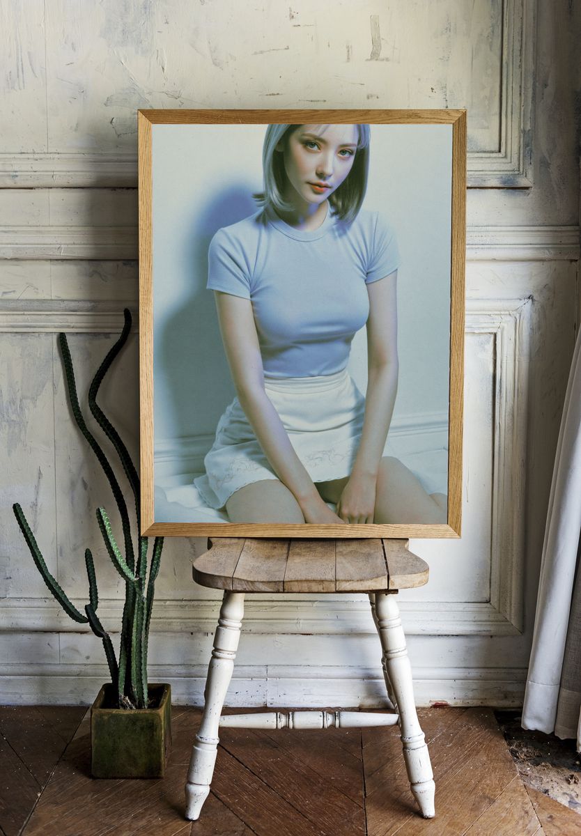Soft Portrait Photography Poster. — room view 1