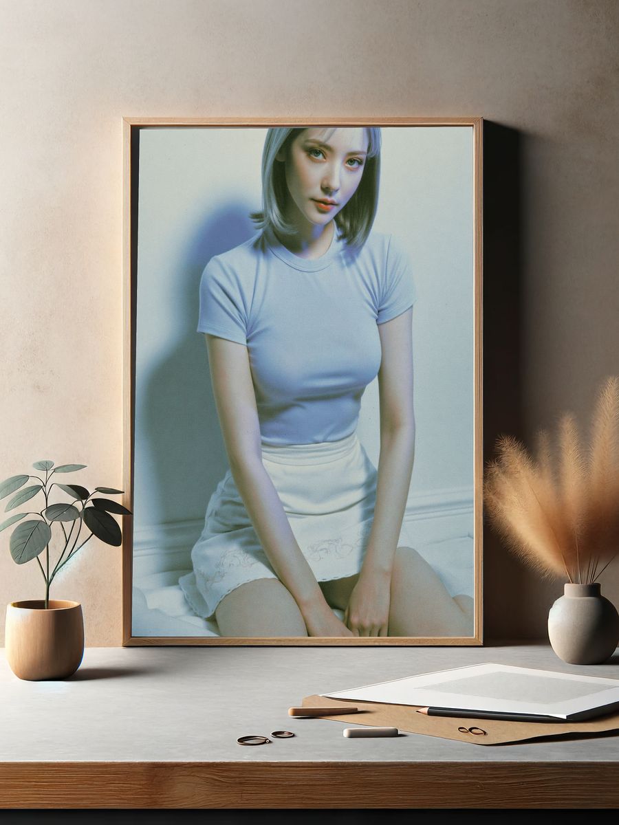 Soft Portrait Photography Poster. — room view 2