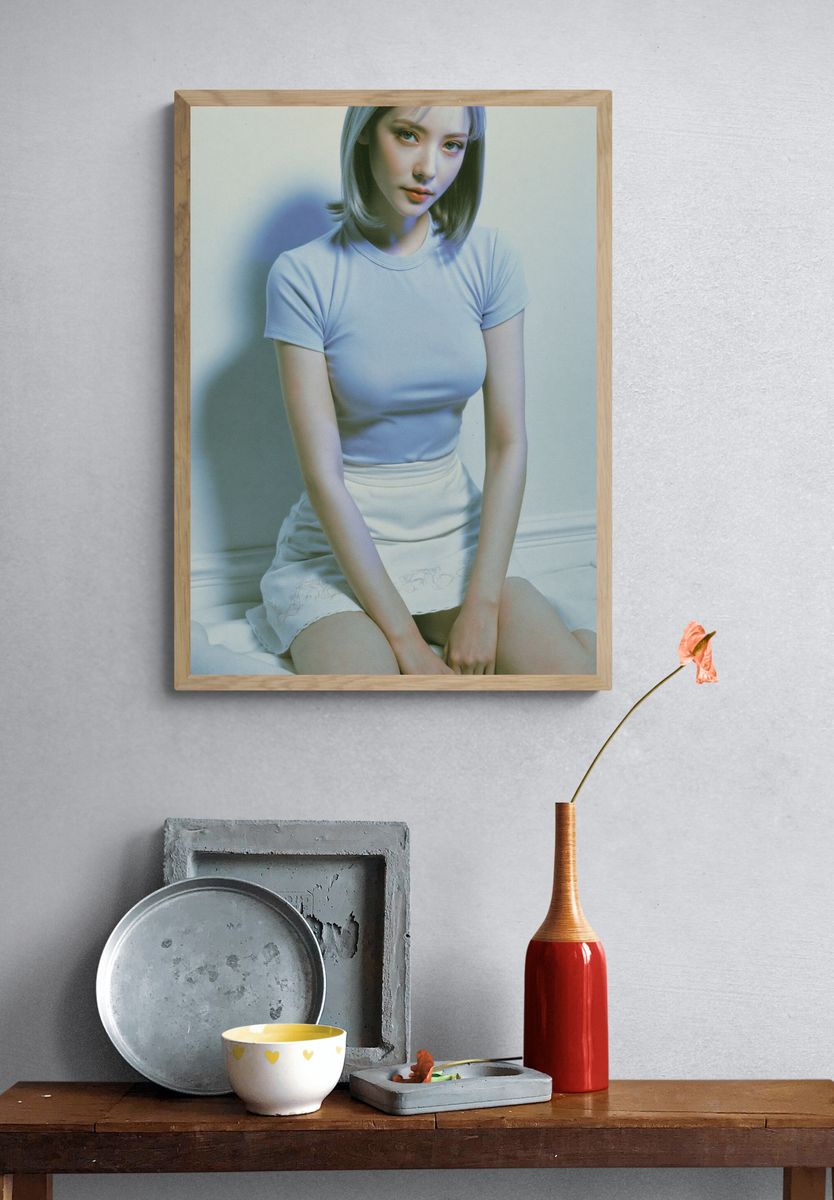 Soft Portrait Photography Poster. — room view 3