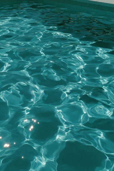 Turquoise Pool Water Photography Poster.