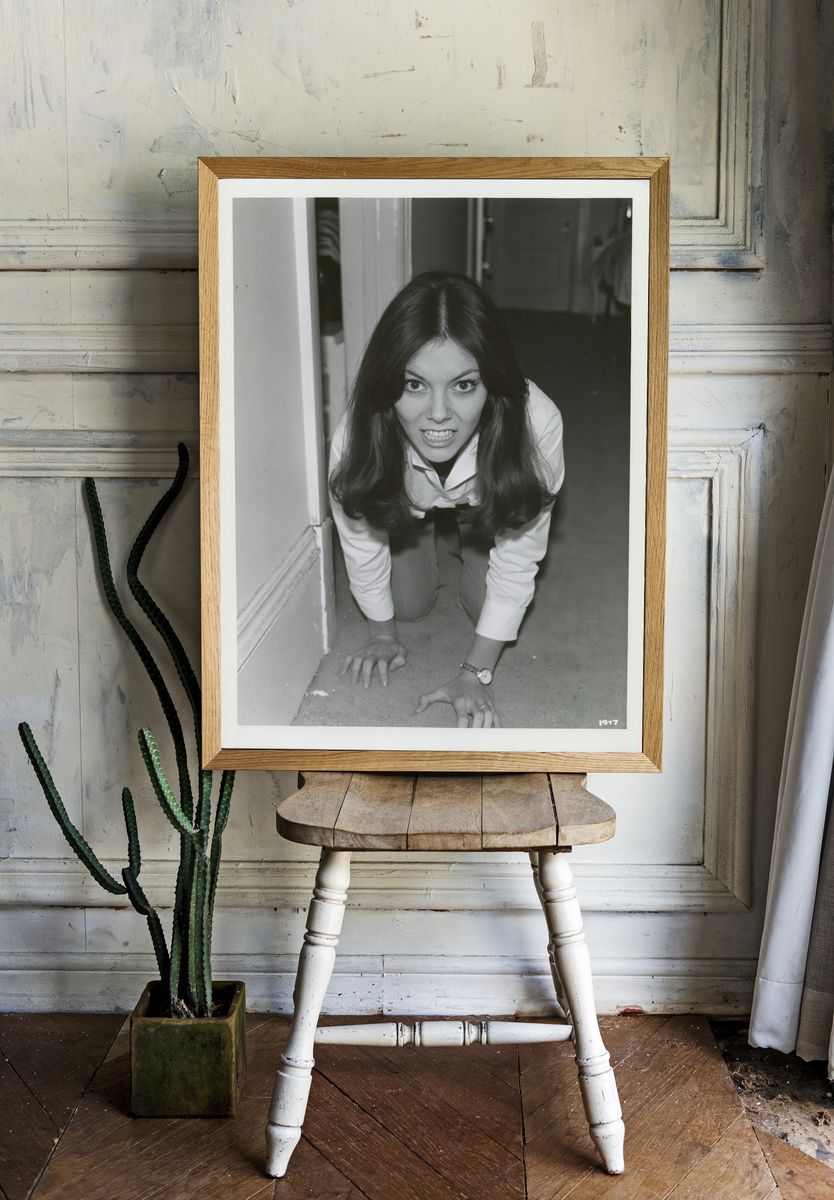 1970s Black-and-White Portrait Poster. — room view 1