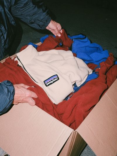 Patagonia Boxed Fleece Photography Poster.