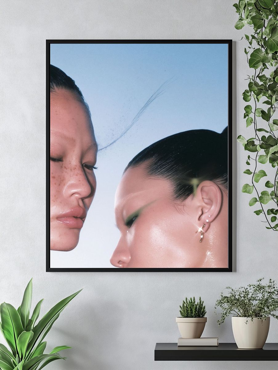 Editorial Portrait Poster. — room view 4