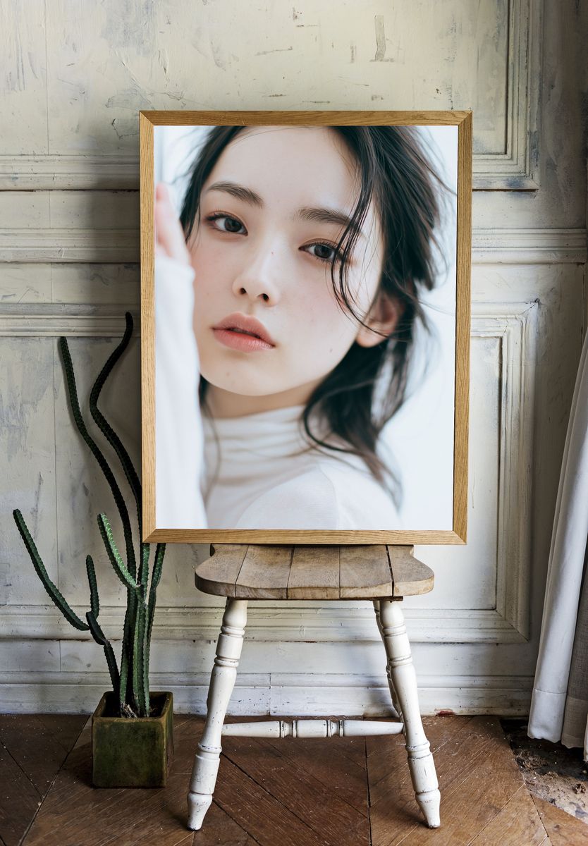 Soft Portrait Photography Poster. room preview
