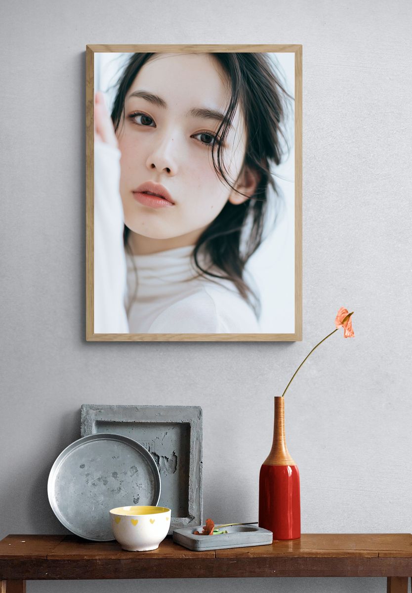 Soft Portrait Photography Poster. — room view 3