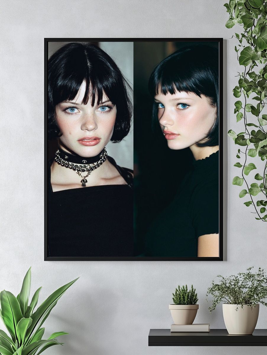 Editorial Portrait Photography Poster. — room view 4