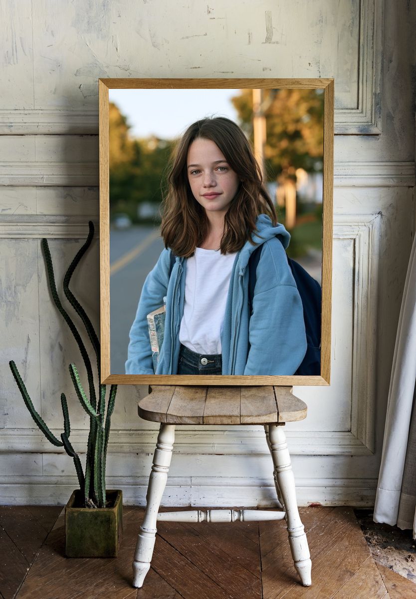 Teen Portrait Photography Poster. — room view 1