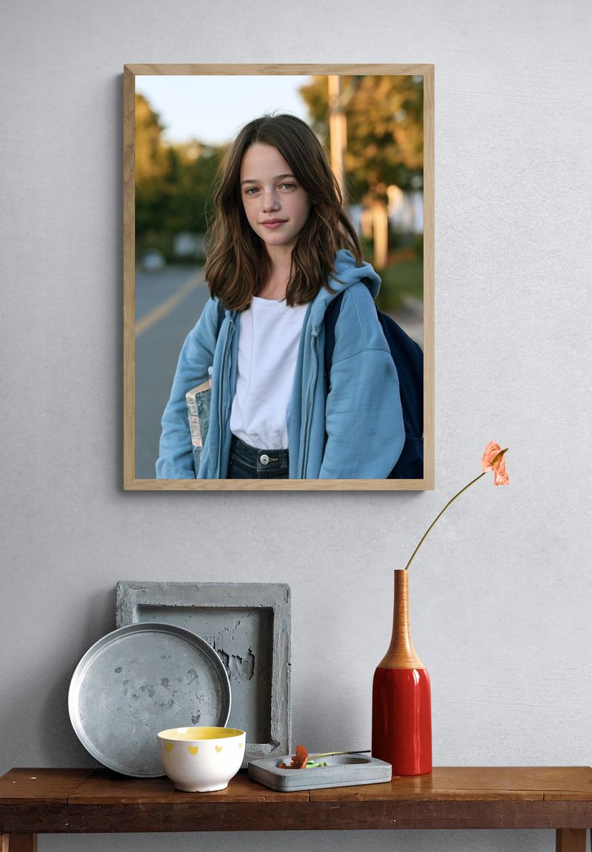 Teen Portrait Photography Poster. — room view 3