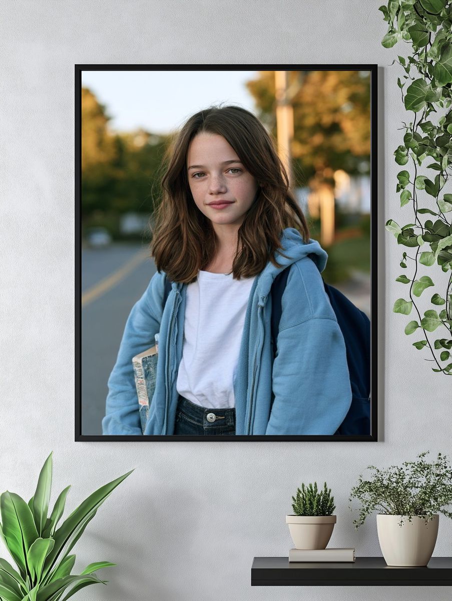 Teen Portrait Photography Poster. — room view 4