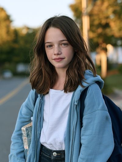 Teen Portrait Photography Poster.