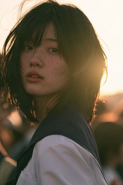 Sunlit Portrait Photography Poster. poster