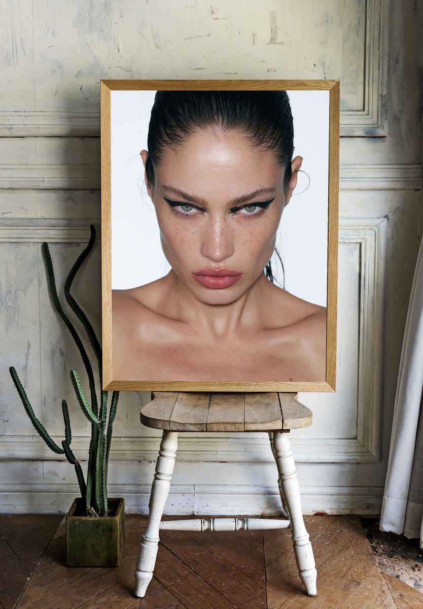 Editorial Portrait Photography Poster. room preview