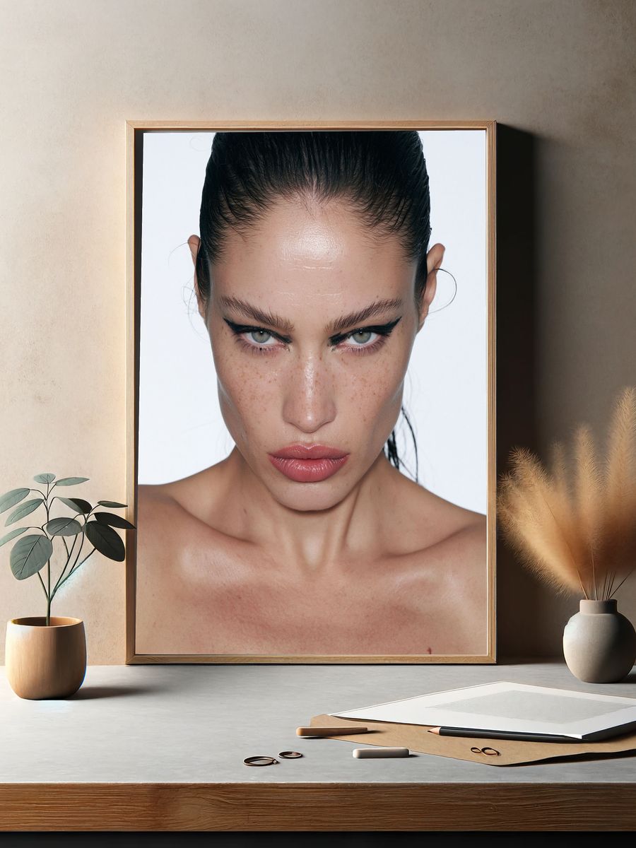 Editorial Portrait Photography Poster. — room view 2