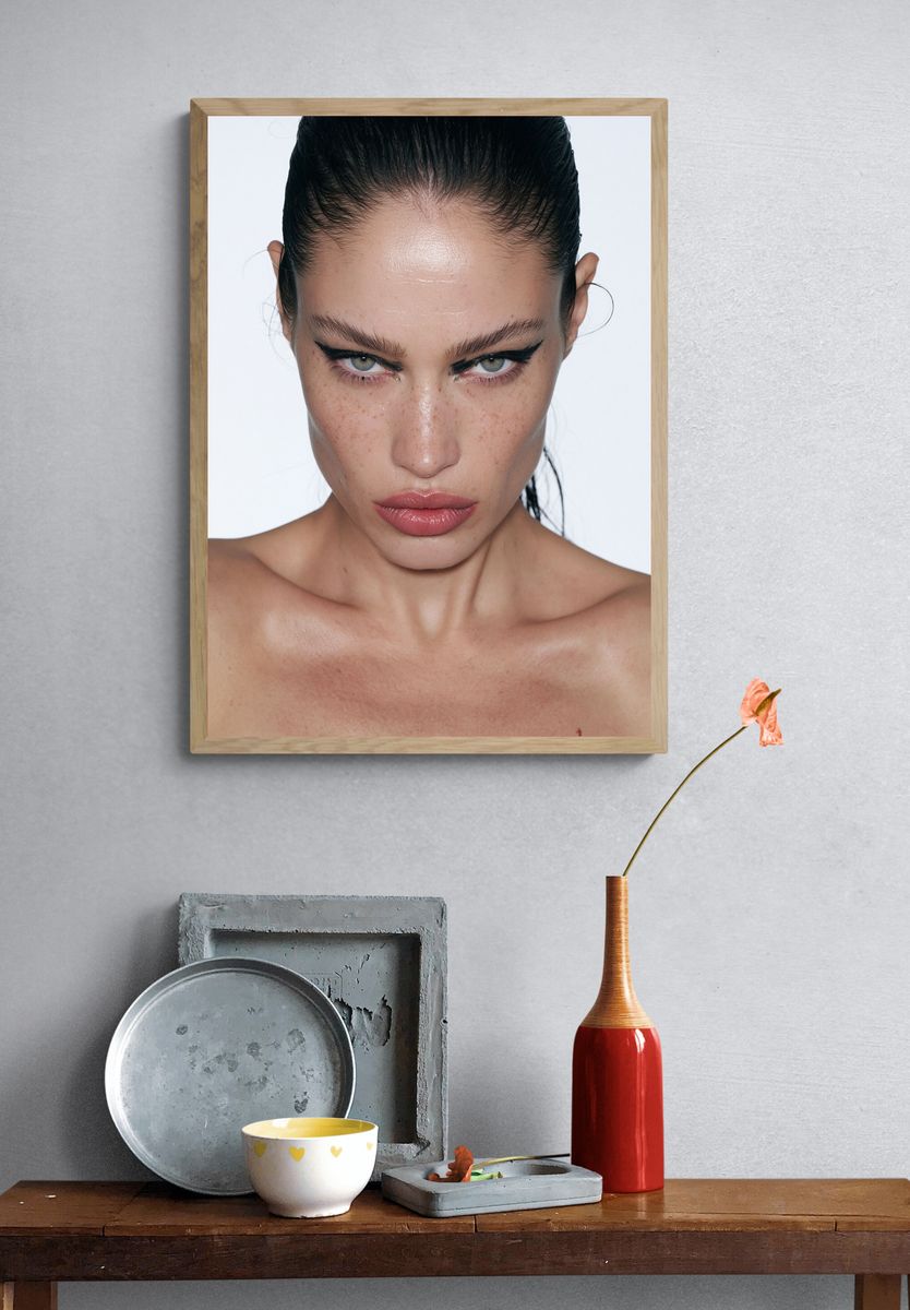 Editorial Portrait Photography Poster. — room view 3