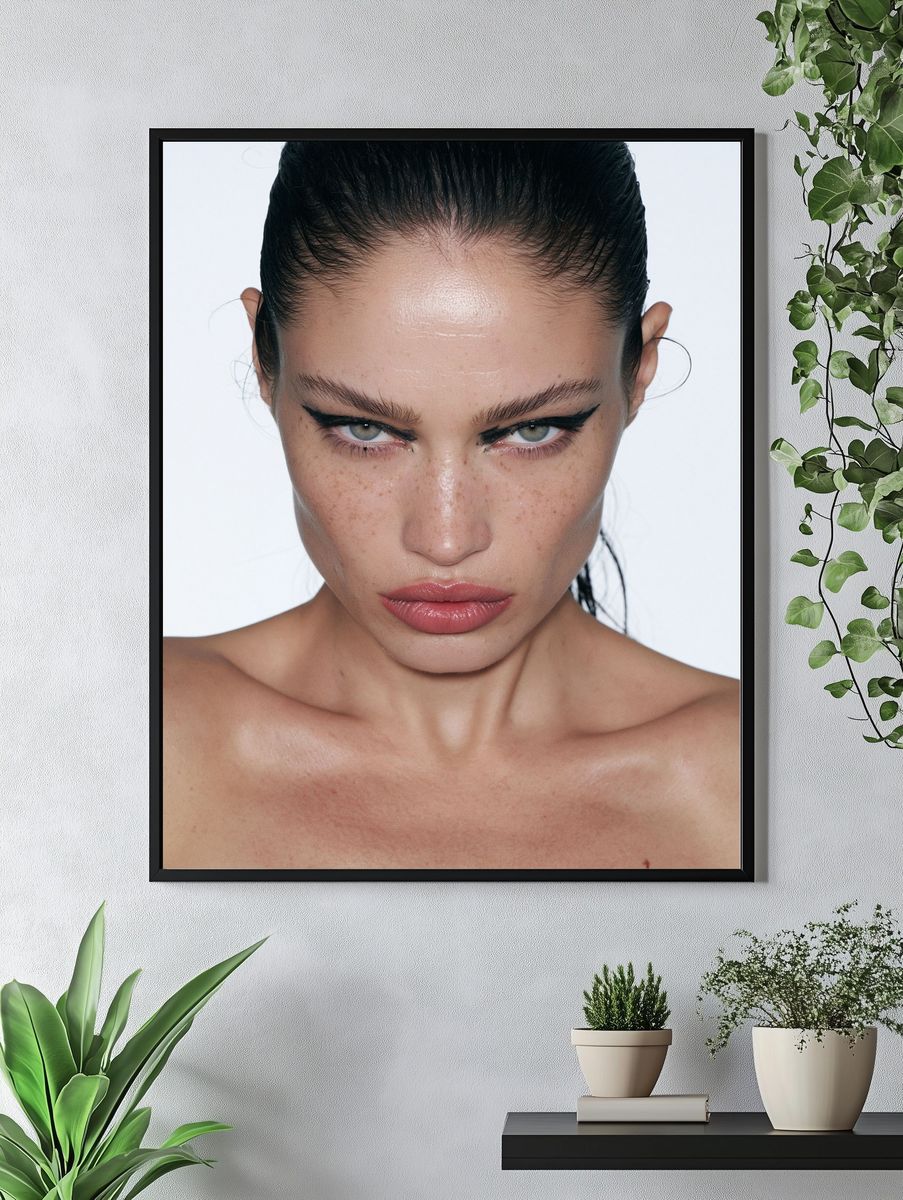 Editorial Portrait Photography Poster. — room view 4