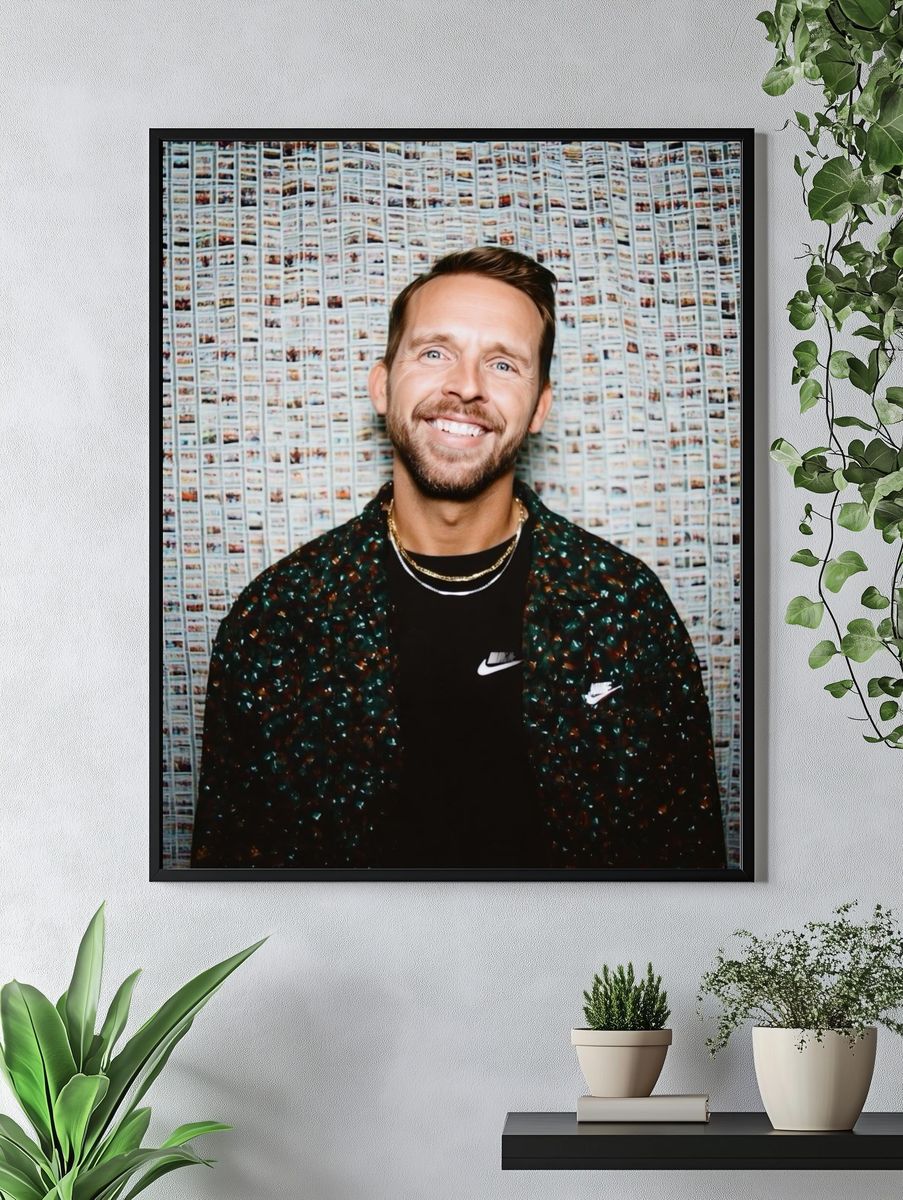Smiling Portrait Photography Poster. — room view 4